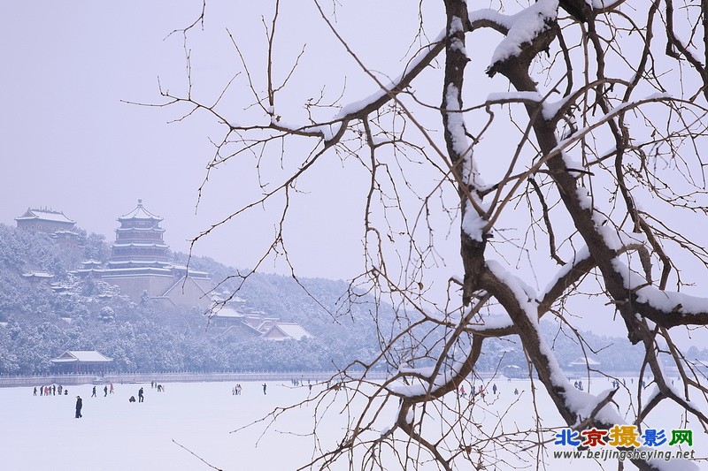 2011年2月13日北京海淀区颐和园雪景 佛香阁 (54).jpg