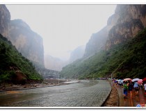 漂亮的通天峡景区