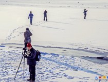 冰天雪地摄影人