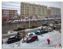 阳春油城小雪景