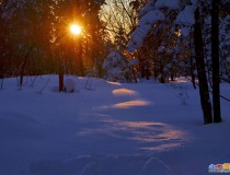 雪色黄昏