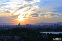 《景山西晀赏美景》（2017.8.29）