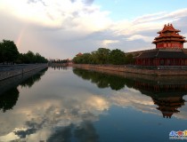 雨后故宫角楼