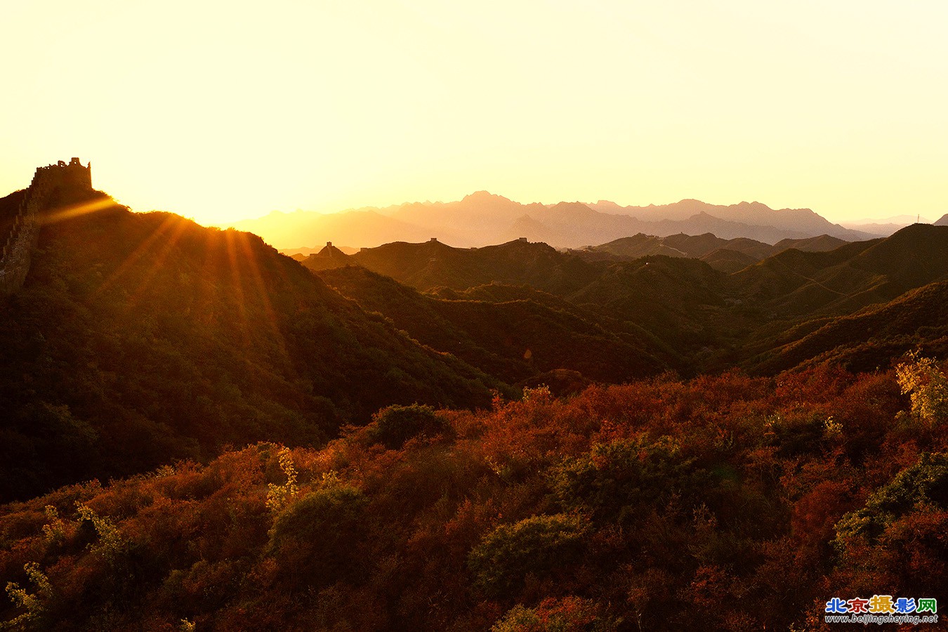 霞光洒满金山岭 2012.10.3 金山岭.JPG