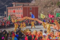 九山仙居三月三庙会-----舞龙