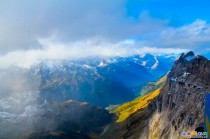 瑞士雪山